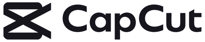 CapCut logo, worked with We Developz
