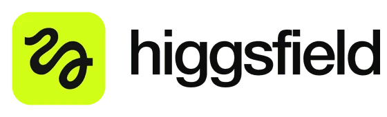 Higgsfield logo, worked with We Developz