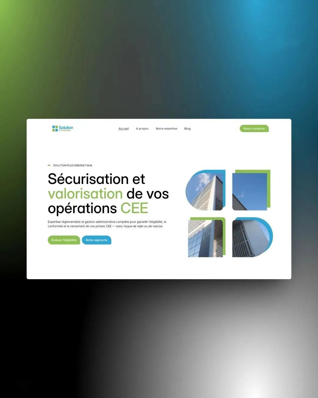 SPENERGETIQUE website by We Developz: Branding • UI/UX Design • Development