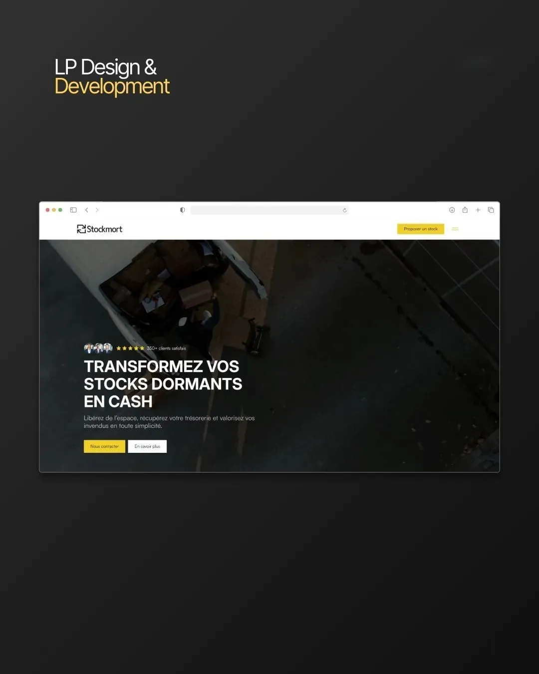 StockMort website by We Developz: Branding · Design · Development