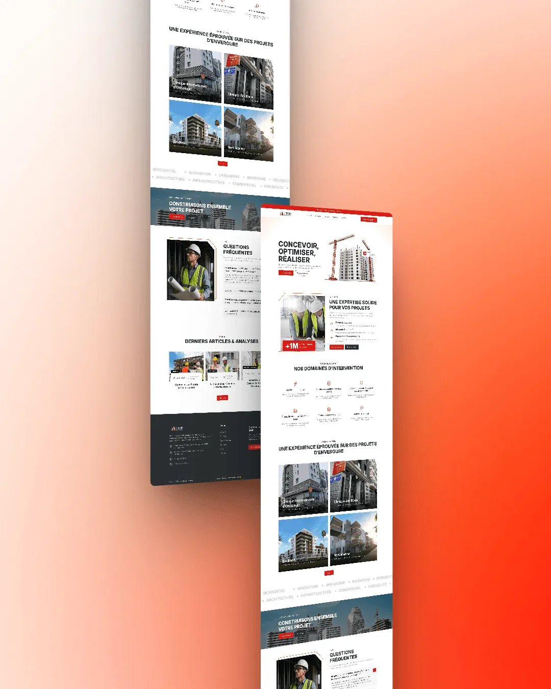 ETOP Engineering Website: Design · Development by We Developz, screen 4