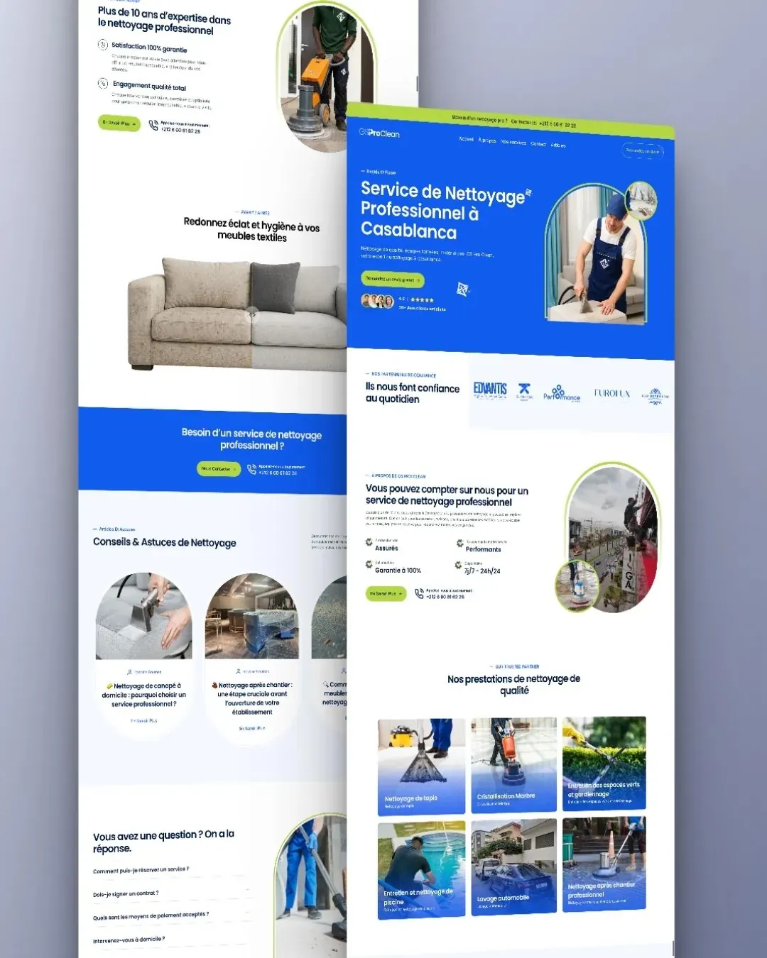 GSProClean Website Upgrade: Branding · Design · Development by We Developz, screen 4