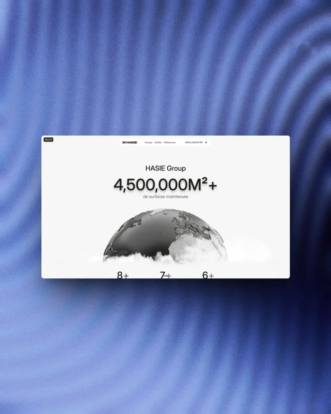 HASIE Group: Web Design · Development by We Developz, screen 1