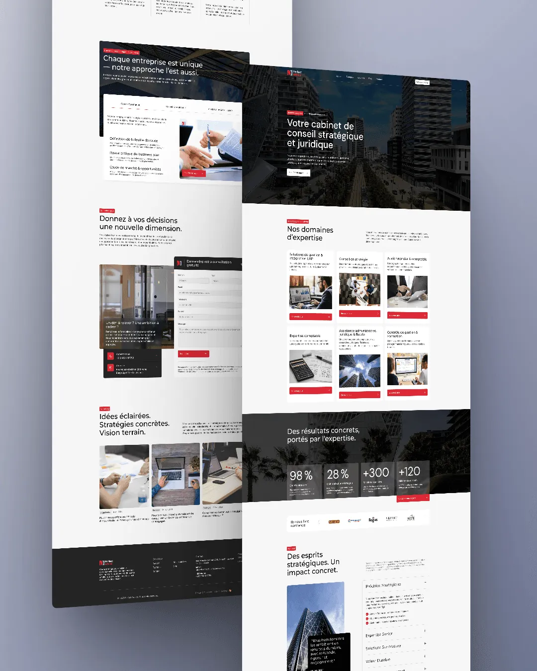 Perfect Advice Studio: Web Design · Development by We Developz, screen 3