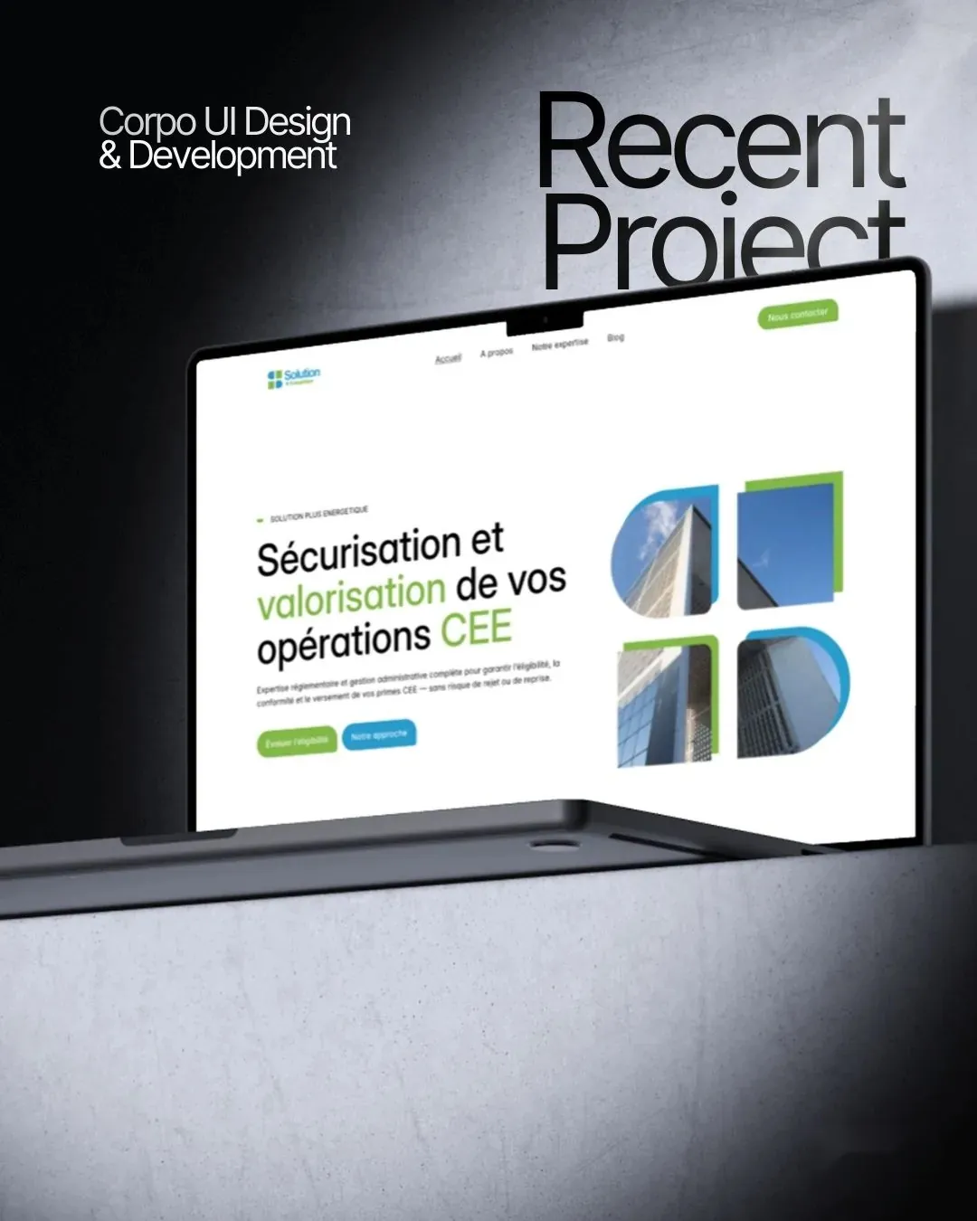Solution Plus Énergétique (SPE) Website: Branding • UI/UX Design • Development by We Developz, screen 2