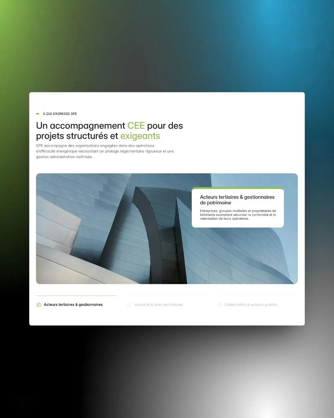 Solution Plus Énergétique (SPE) Website: Branding • UI/UX Design • Development by We Developz, screen 3