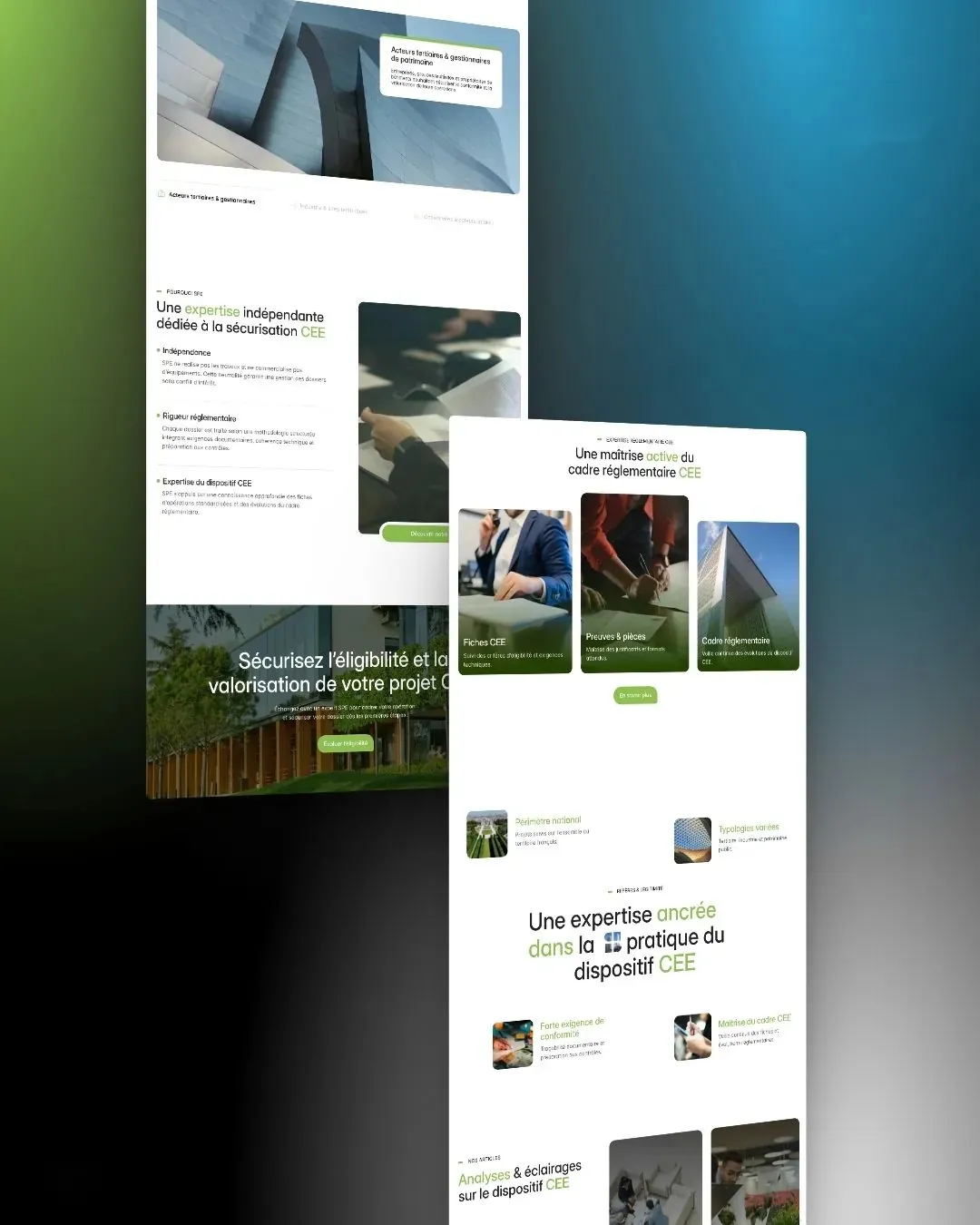 Solution Plus Énergétique (SPE) Website: Branding • UI/UX Design • Development by We Developz, screen 4