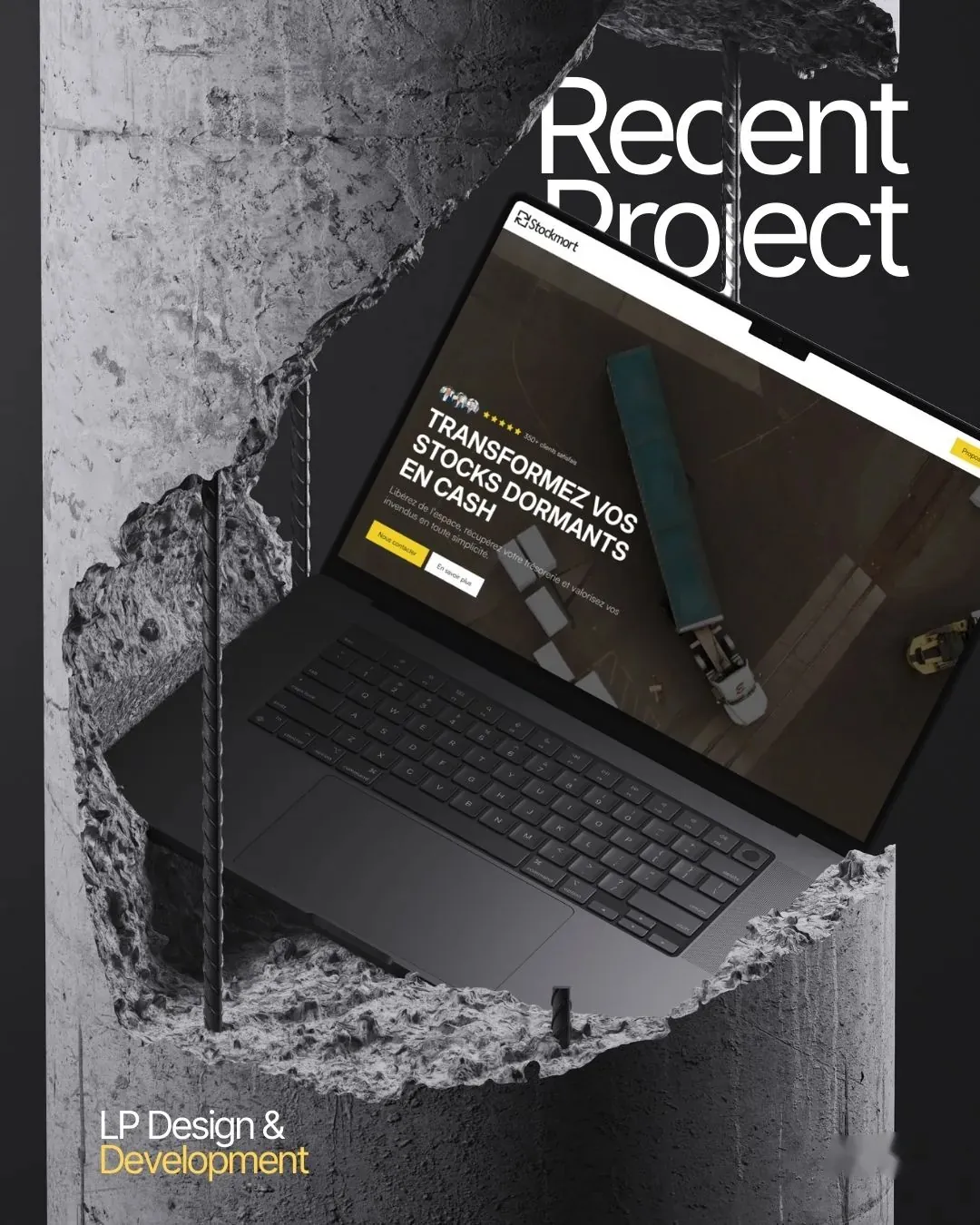 Stockmort Corporate Redesign: Branding · Design · Development by We Developz, screen 2