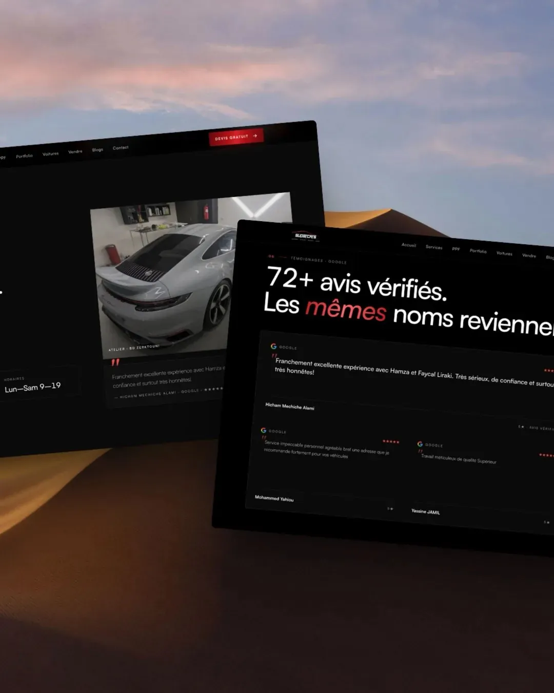SuperCars Maroc: Web Design · Development · Booking by We Developz, screen 3