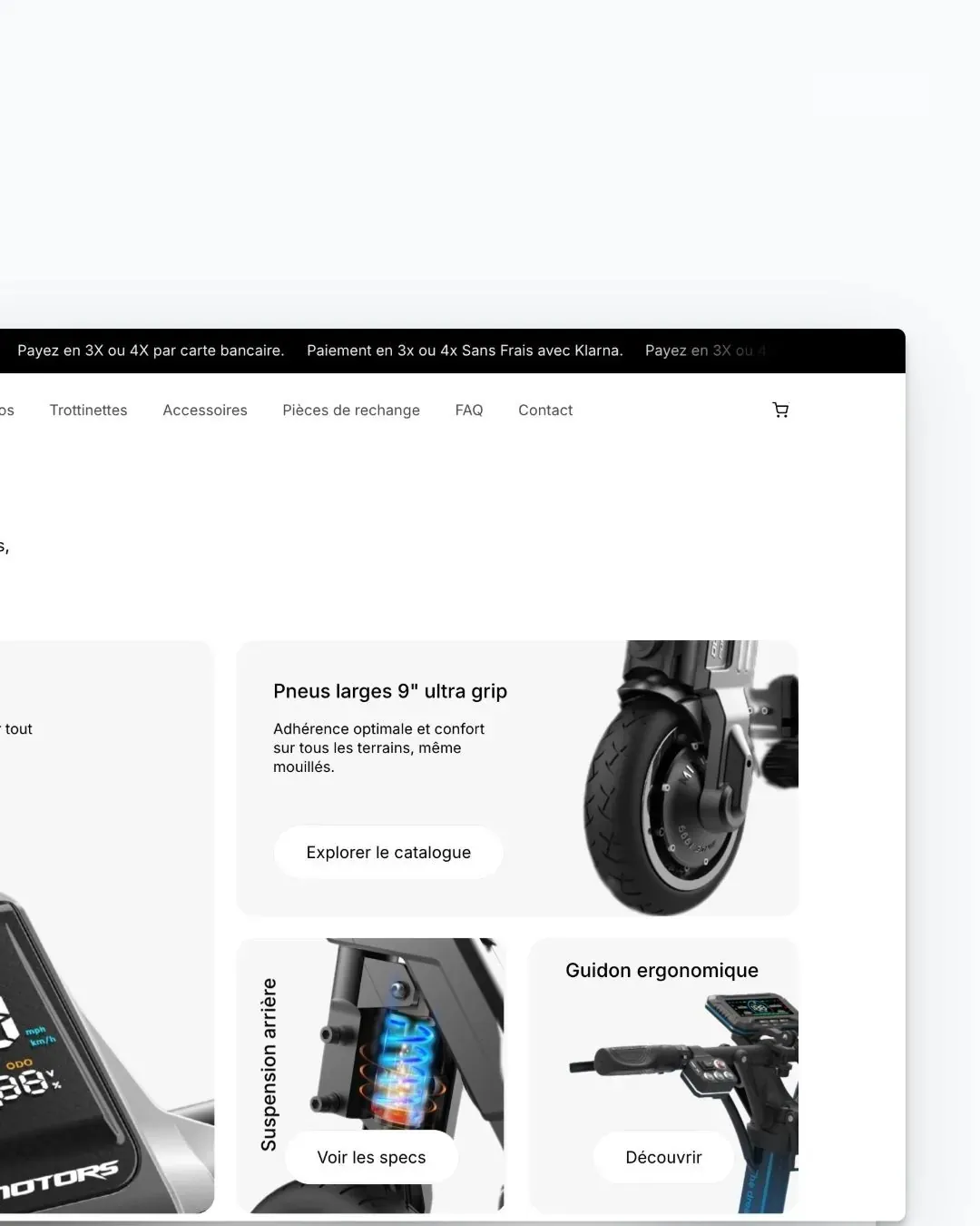 Voltrix Premium Experience: Design · Development by We Developz, screen 3